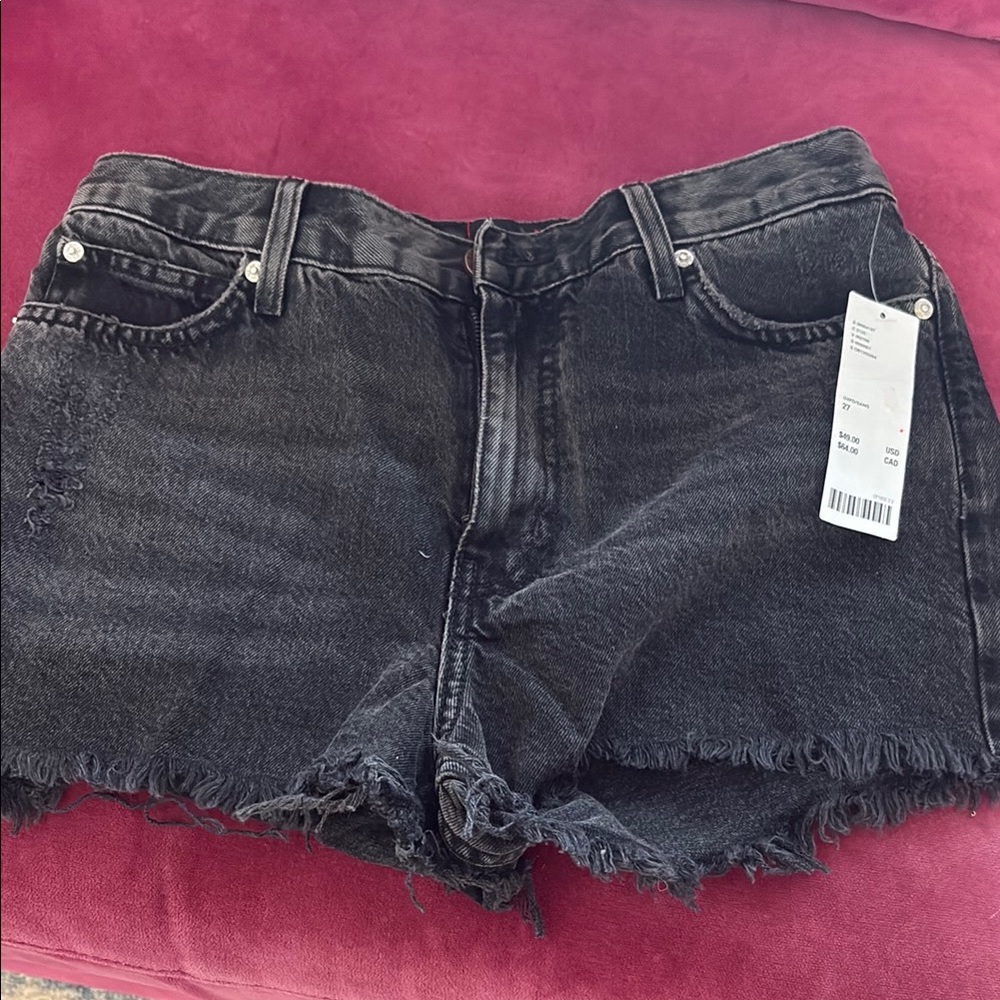 BDG Charcoal Jean Shorts